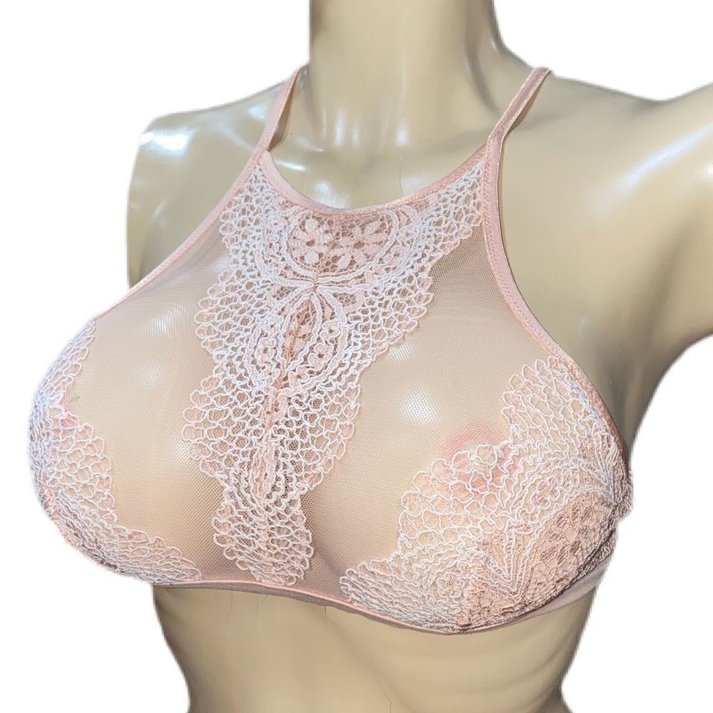 Victoria’s Secret Body Crochet high neck bralette